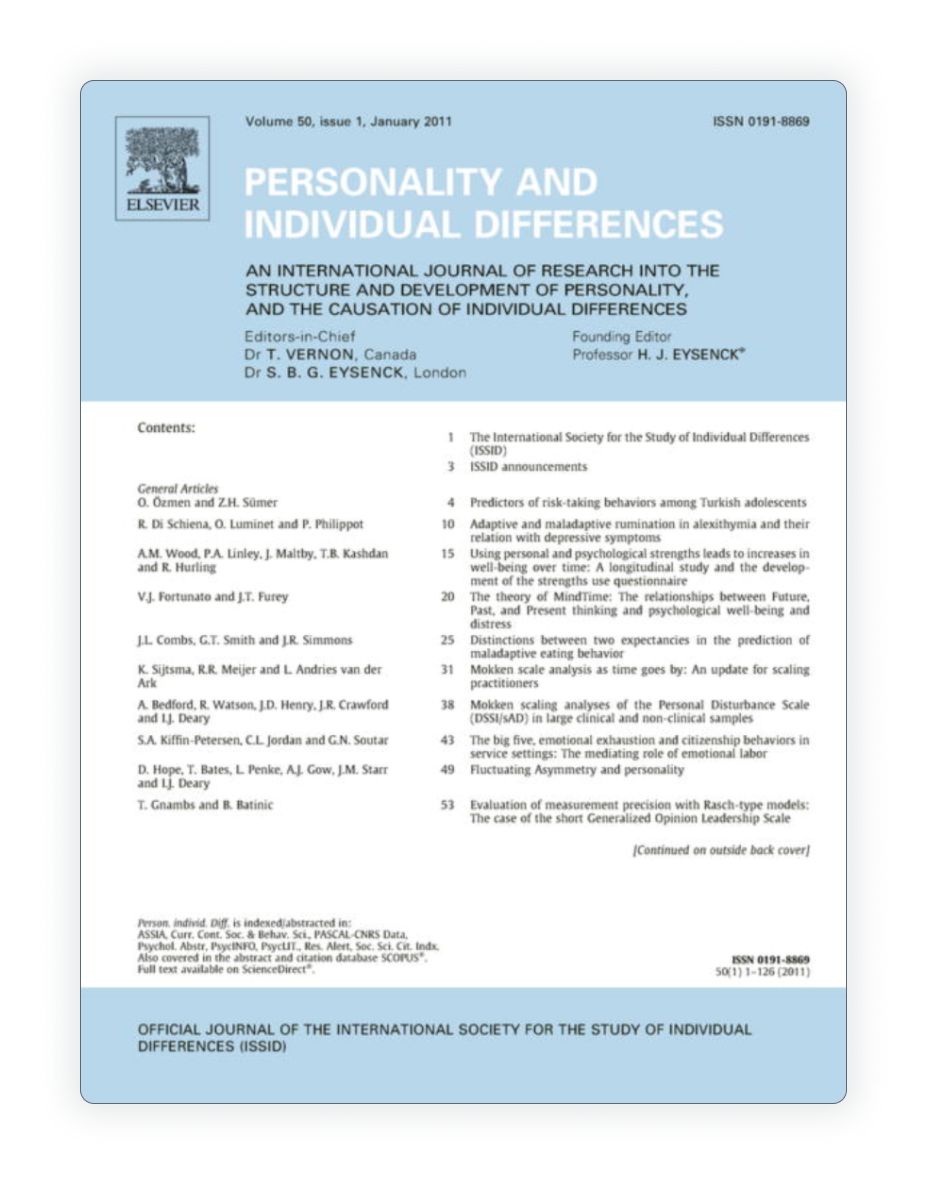 The Theory of MindTime: The Relationships between Future, Past,& Present Thinking & Psychological Well-being & Distress